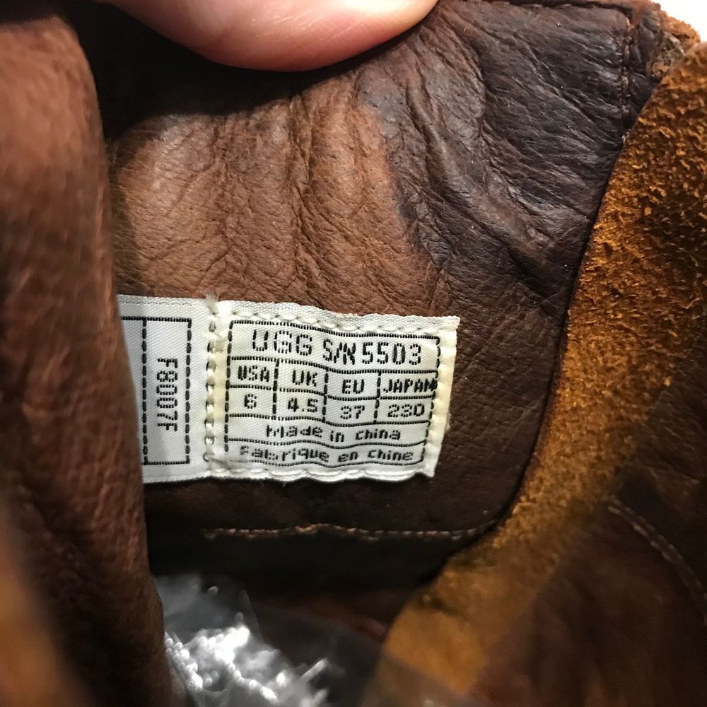 Ugg Camille Lace Up Heel Boot with Fur Detail - Picture 10 of 11